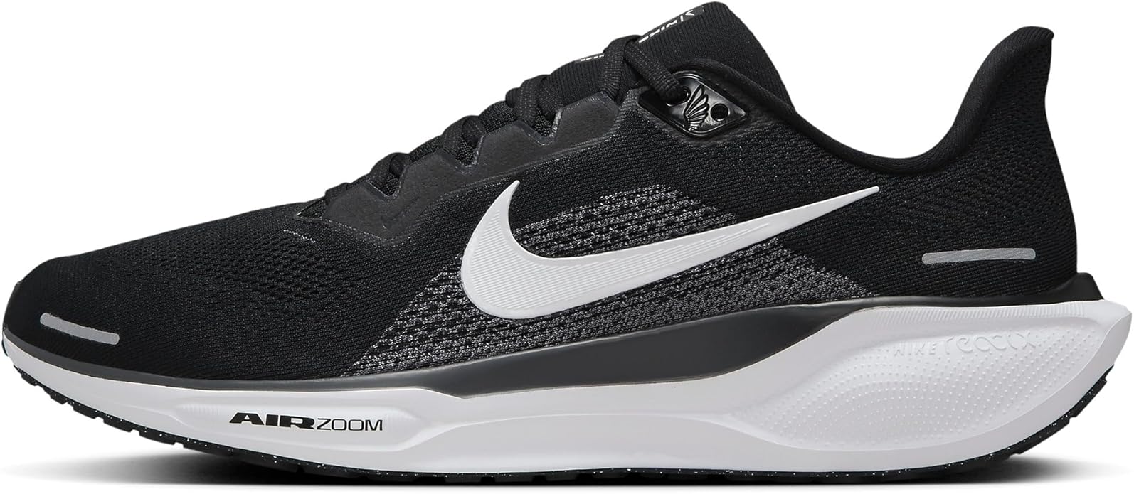 Nike Vomero 18 Hombre Negro Blanco